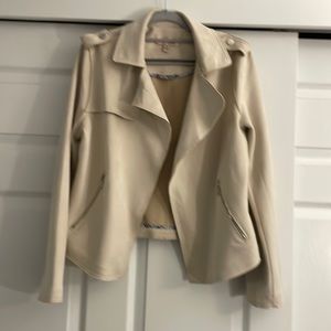 Faux Suede Jacket